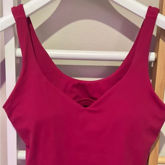 lululemon Align Tank Top Size 10 Raspberry Coulis - Picture 2 of 9
